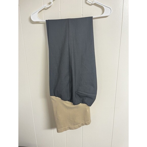 NWT Motherhood Maternity Gray Work Pants Pantsuit Sz Small - Picture 7 of 7